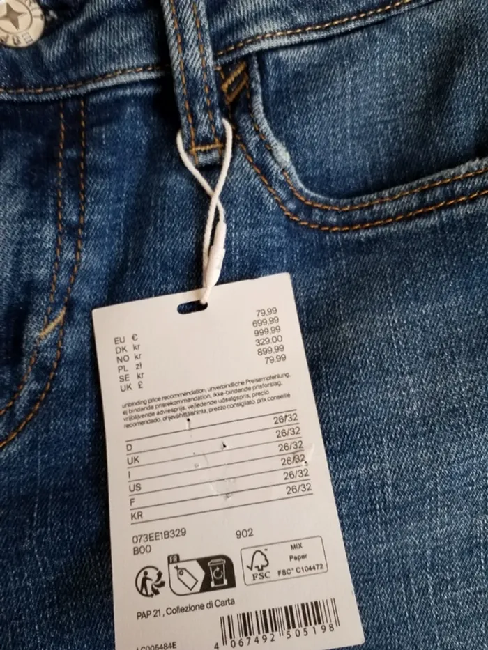 Jean skinny esprit neuf t 34 - photo numéro 9