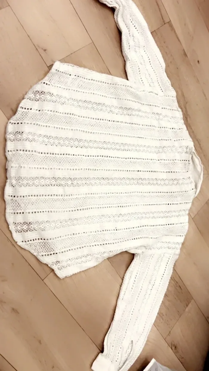 Chemise Zara blanche taille M porter 1 fois - photo numéro 2
