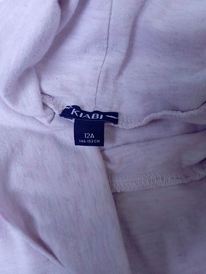 Sous pull col roulé rose 12 ans Kiabi 1€5 - photo numéro 2