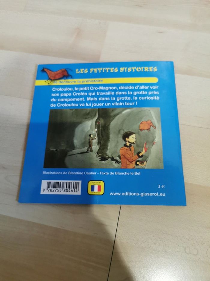 Livre croloulou visite la grotte - photo numéro 2