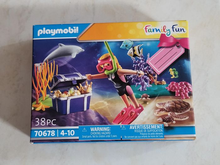 Playmobil Family Fun 70678 Plongeuse sous-marine