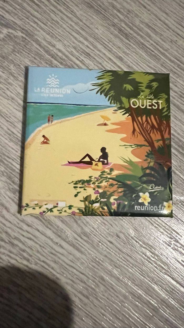 Magnet de l’île de la Réunion - photo numéro 2