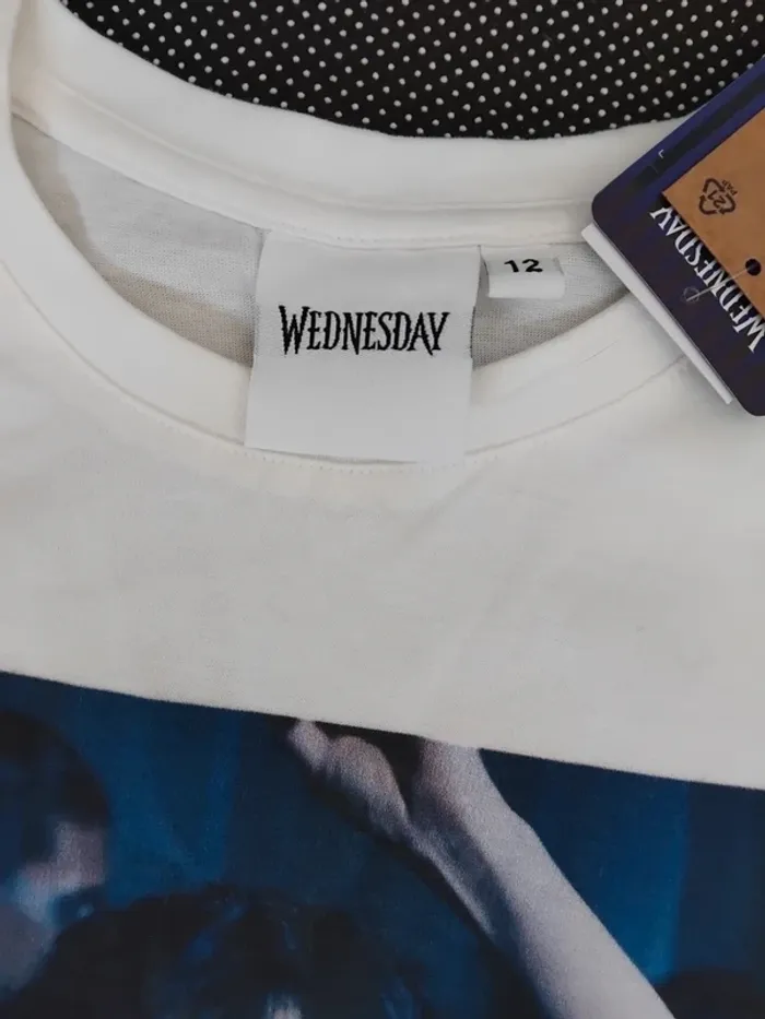 Tee-shirt manches longues Wednesday, 12 ans - photo numéro 2