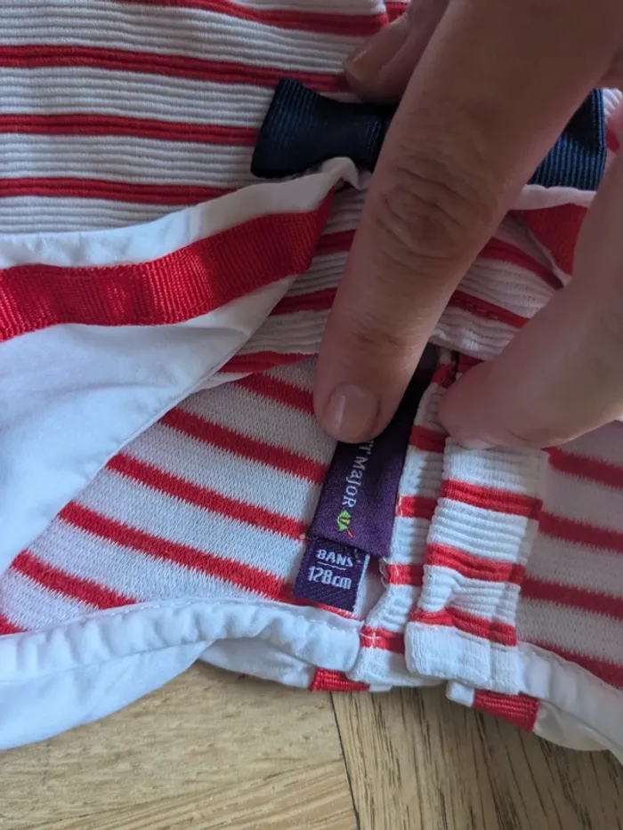 Robe d'été sergent major marinière - photo numéro 3