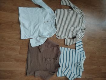 Lot de 4 Tee shirt Long manche