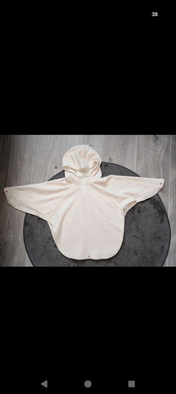 Poncho beige fille 4 ans Quechua