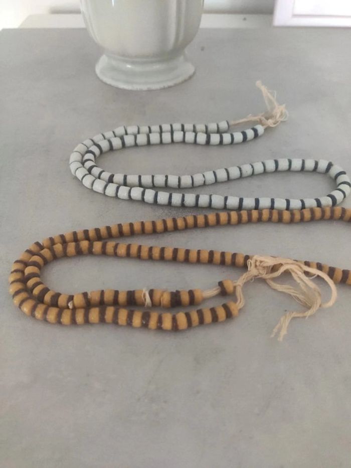 Colliers perles africaines Burkina Faso