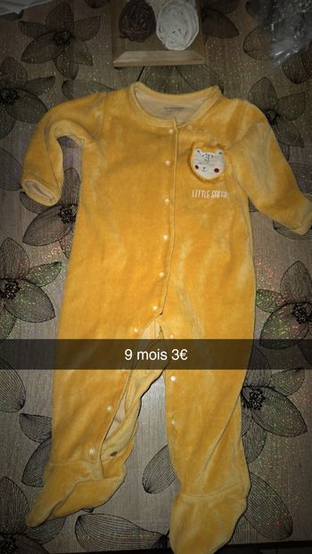 Pyjama 9 mois 