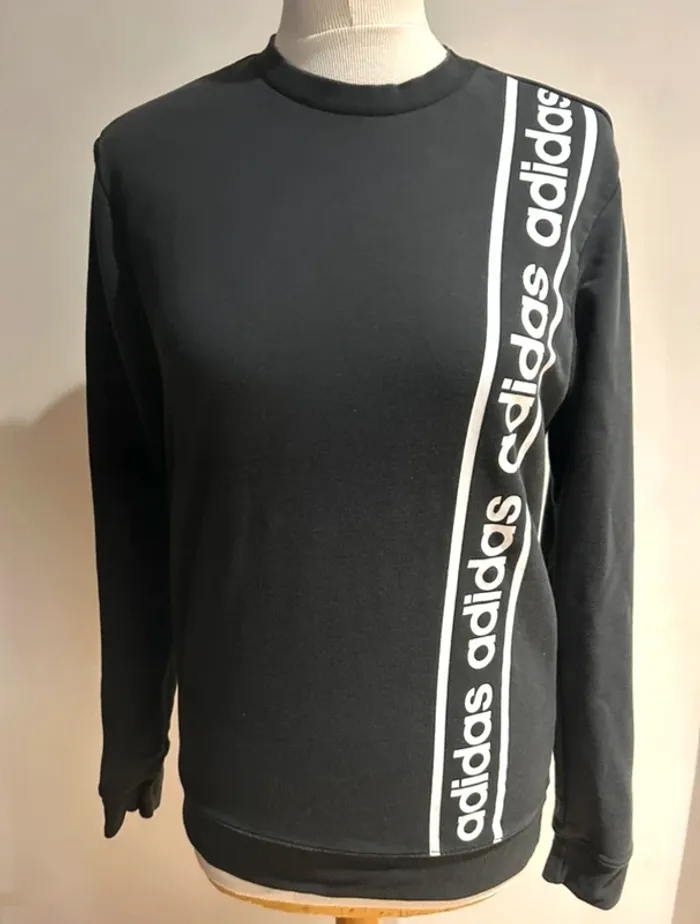Sweat noir Adidas