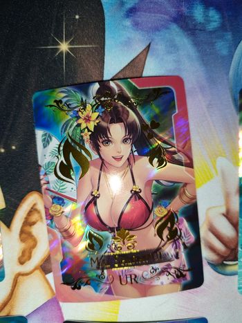 Carte Goddess Story UR Mai Shiranui Dead or Alive card foil waifu girl ultra