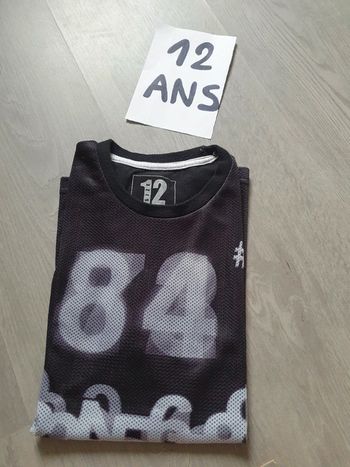 Maillot t-shirt 12ans Garçon