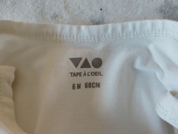 Lot de 5 bodies fin ML - Theme Dino - TAO - photo numéro 13