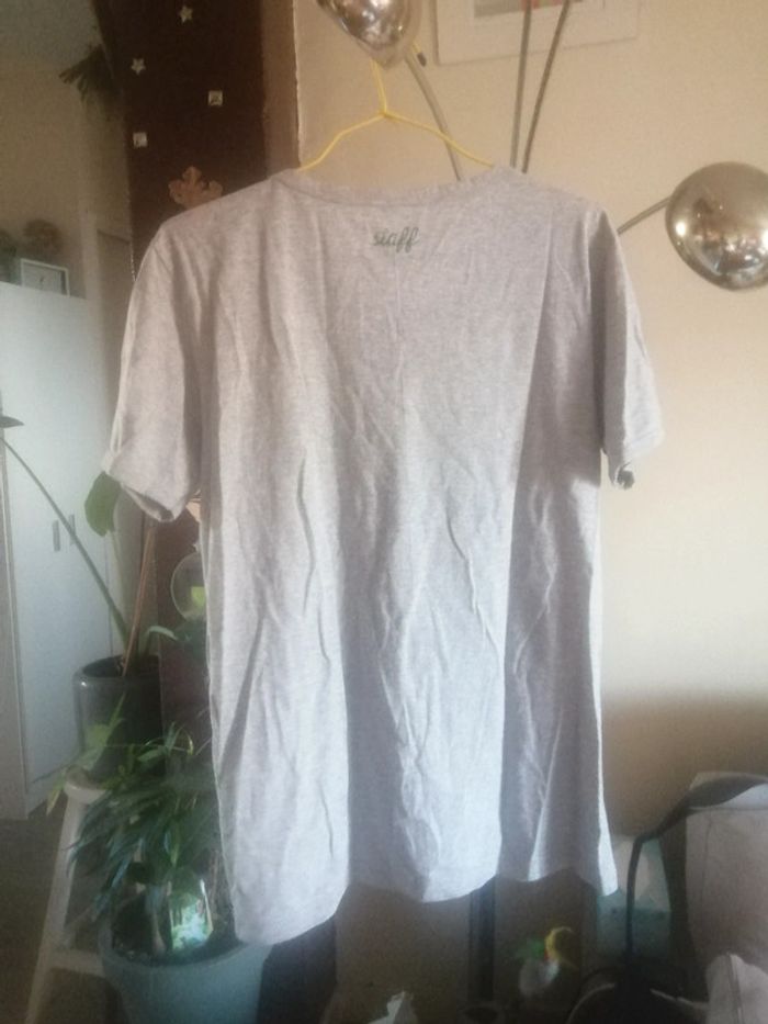 🌸Tee-shirt gris large Taille 38 "JJ&S " 🌸 - photo numéro 3