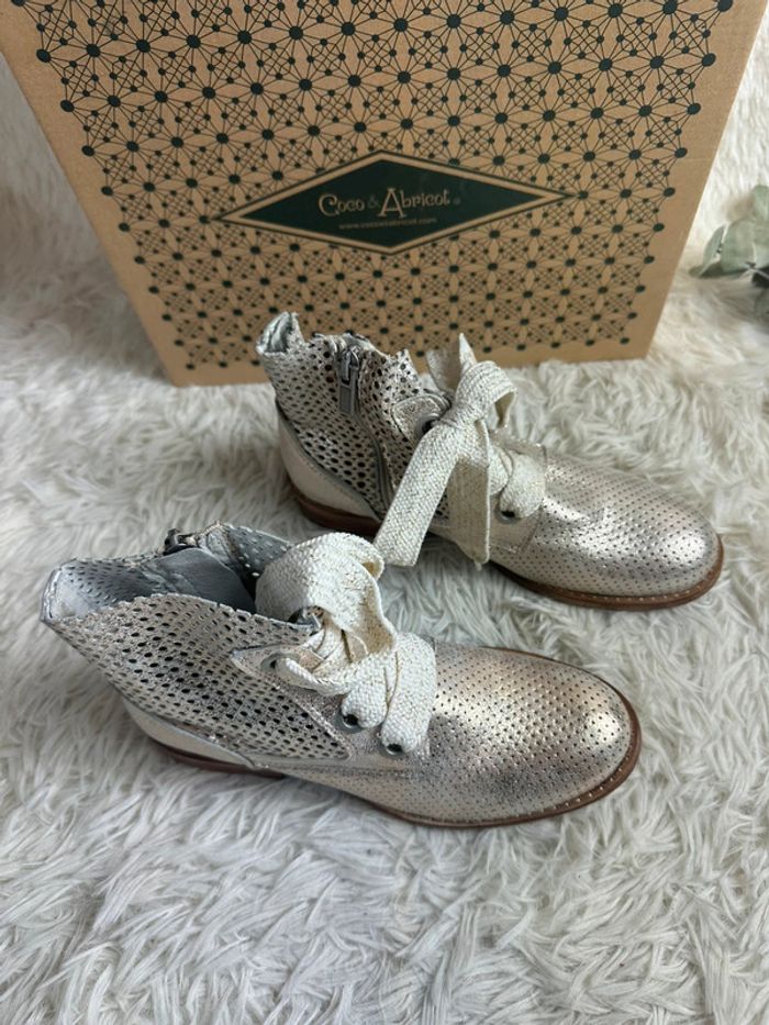 Paire de bottine champagne Muratti taille 35 - photo numéro 3
