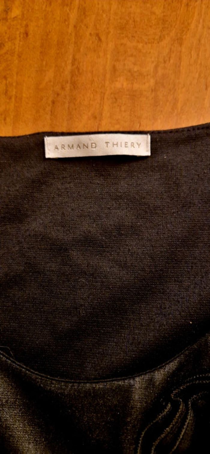 Robe noire sans manche Armand Thierry - photo numéro 3