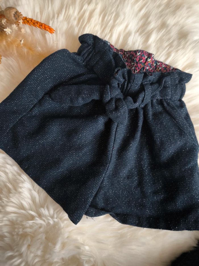 💙 Superbe short bleu marine pailleté TAO 2 ans 💙 - photo numéro 2
