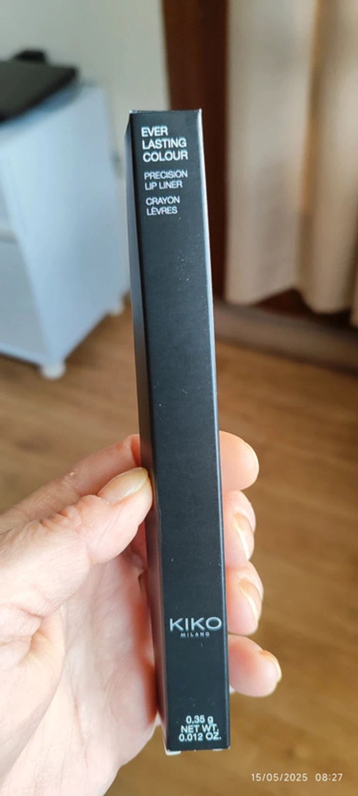 Kiko Cosmetics Ever Lasting Colour Precision Lip Liner Double embout Teinte 411 - photo numéro 7