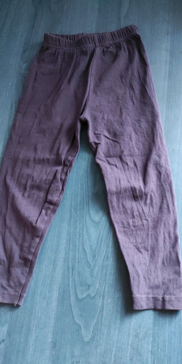 Legging violet foncé T4a