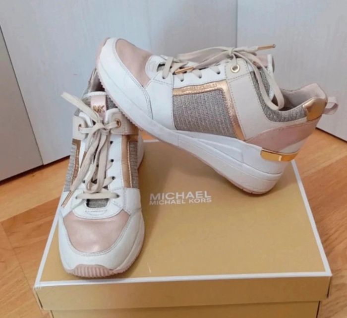 Baskets compensées Michael kors 37 à paillettes strass