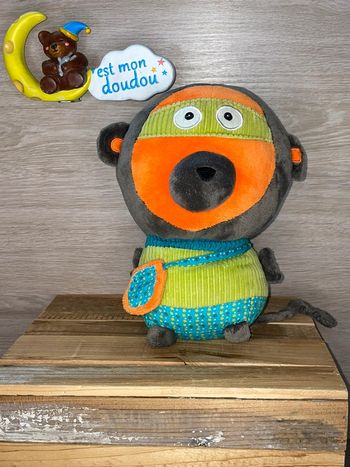 DEG44 doudou singe 🐒 the super heroes