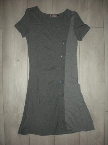 Robe grise pour femme taille 38