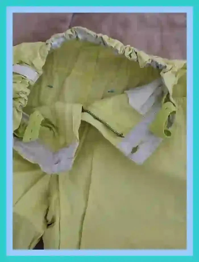 Pantacourt Inextenso auchan jaune fluo garçon 12 ans - photo numéro 5