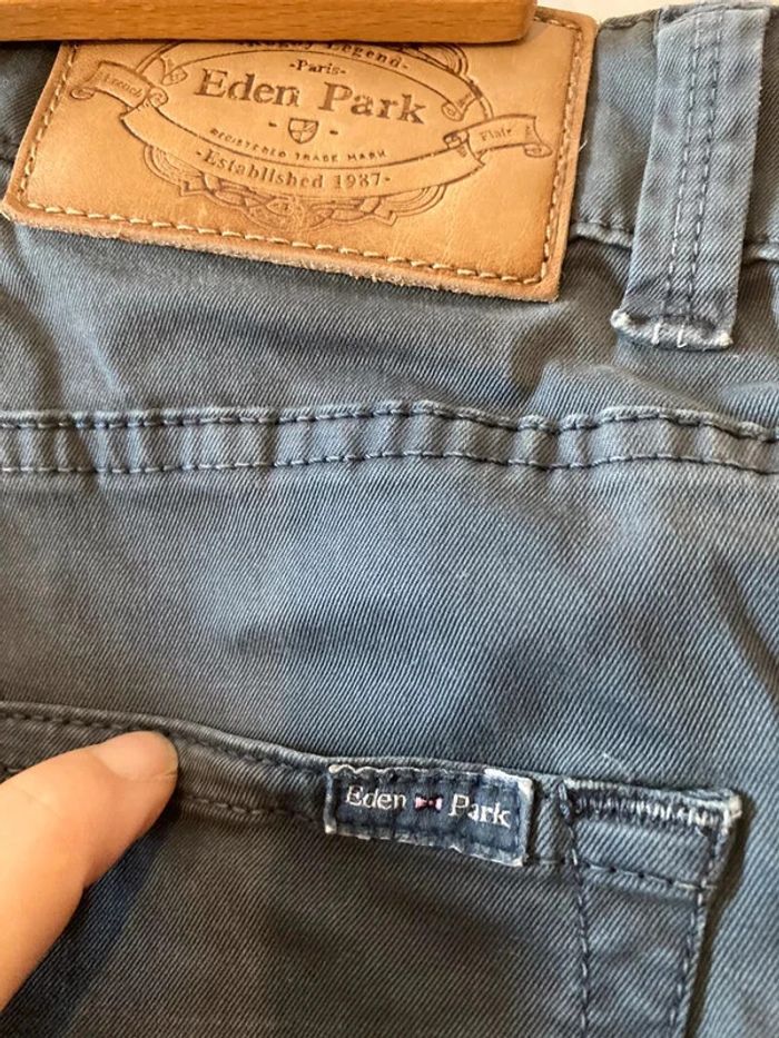 👖 Jean bleu Eden Park - Taille L - photo numéro 4