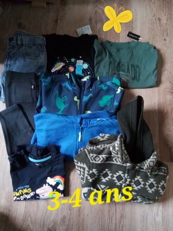 Lot Vêtements garçon 3-4 ans 