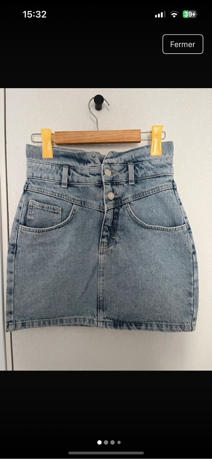 jupe en jean