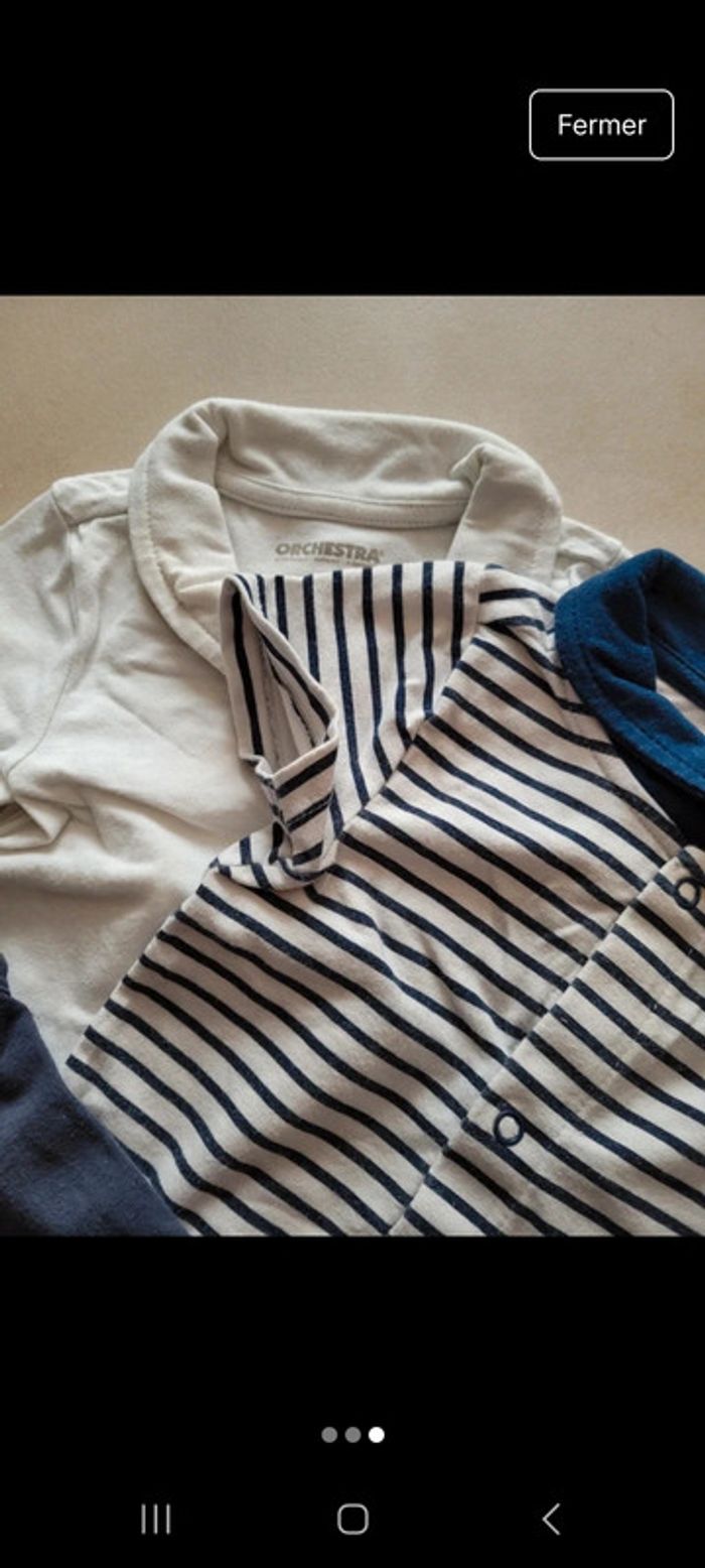 Lot 3 bodys 6mois - photo numéro 3