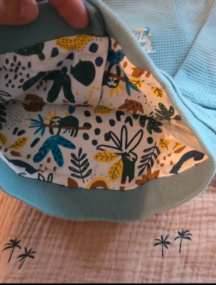 Veste / gilet bébé mixte – Marque Mots d’Enfants – Taille 12 mois - photo numéro 5