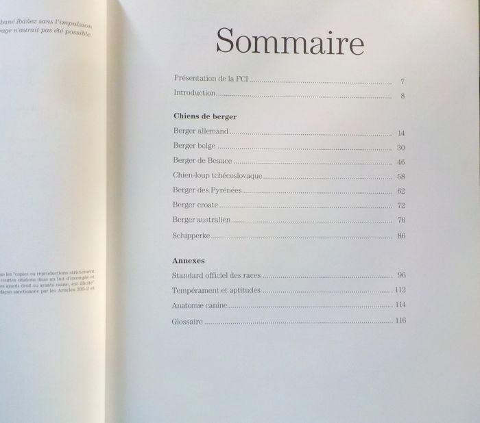 CHIENS DE BERGER Les chiens La grande encyclopédie visuelle - photo numéro 7