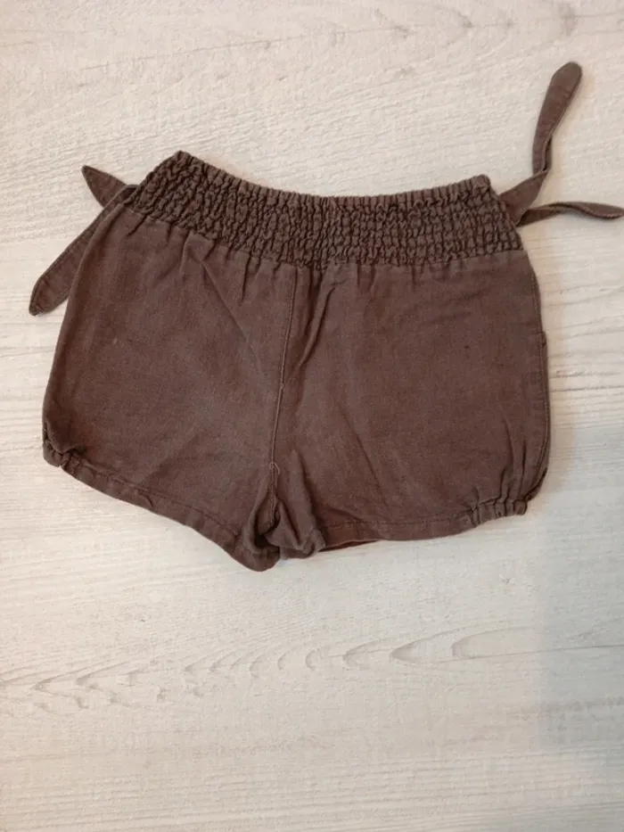 Short fille marron 4 ans - photo numéro 4