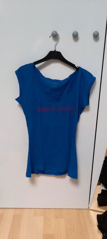 T-shirt bleu et rose H&M 36