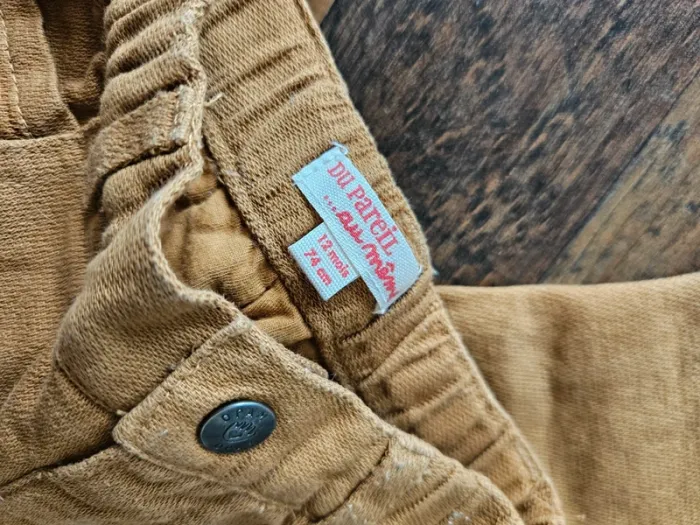 Pantalon bébé garçon DPAM 12mois - photo numéro 3