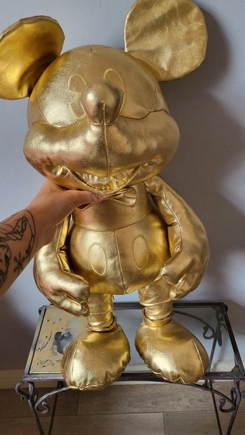 Peluche Mickey Gold Collection