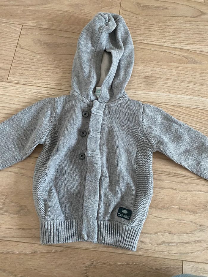 Gilet obaibi 12 mois très bon etat - photo numéro 2