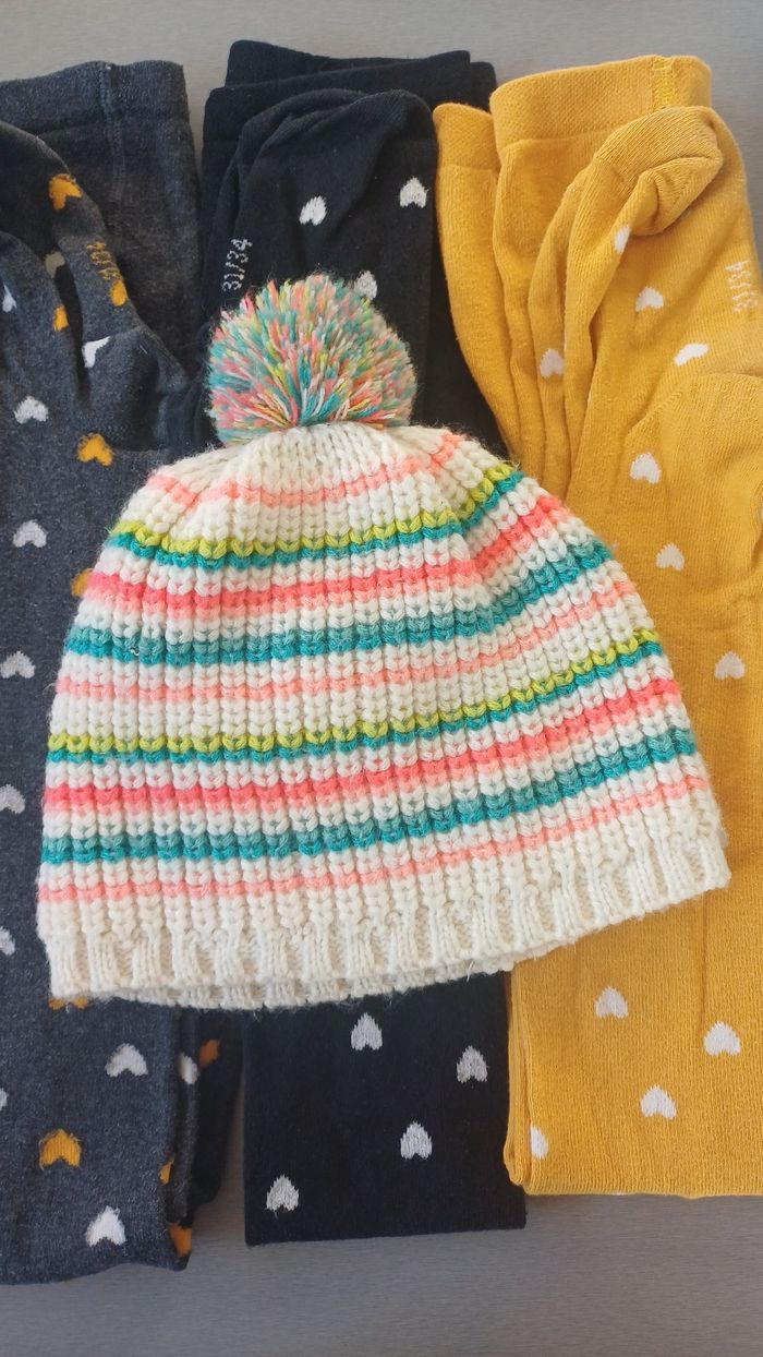 Bonnet orchestra + 3 collants