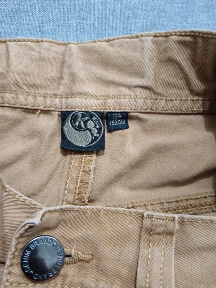 C13 pantalon marron By Kool 12 ans - photo numéro 3
