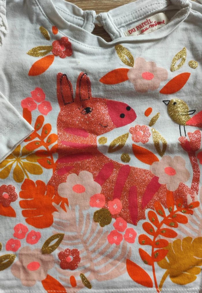 T-shirt manche longue 3 mois DPAM - photo numéro 4