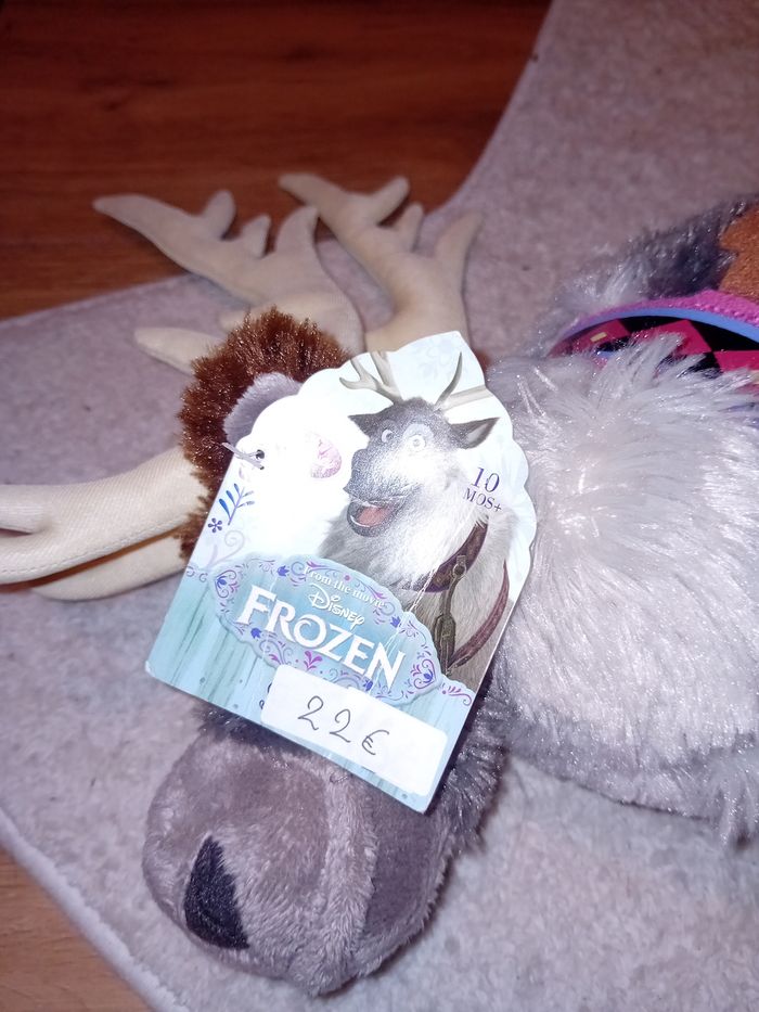 Peluche Disney la reine des neiges Sven - photo numéro 7
