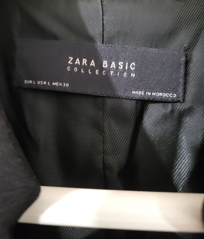 Veste/Blazer Zara Noir - photo numéro 3