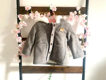 Veste d’hiver avec renard mixte Kiabi NEUVE