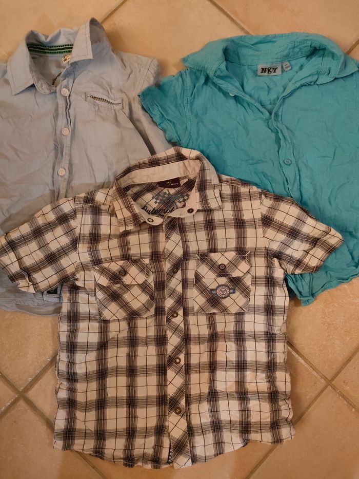 Lot de 3 chemises taille 6 ans