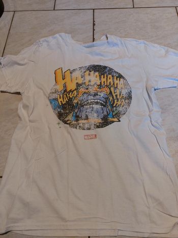 T-shirt marvel tanos