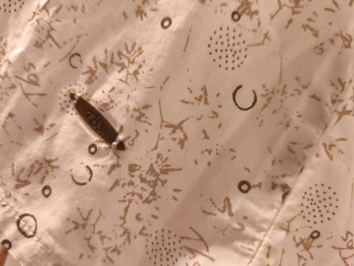 Chemise TBS Femme Taille 40 Blanc motifs - photo numéro 6
