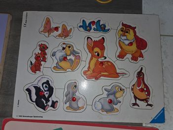 Puzzle bambi disney en bois