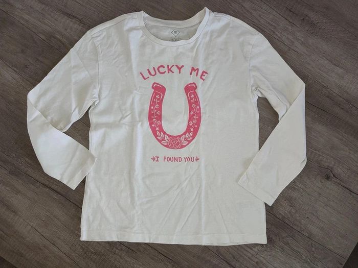 T shirt 9/10 ans Tex " Lucky me "