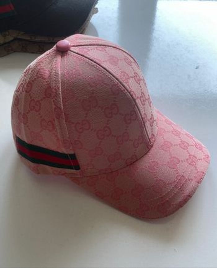 Casquette Gucci Rose - photo numéro 2