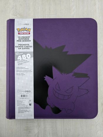 Portfolio Ultra Pro Zip 480 Pokémon Ectoplasma 